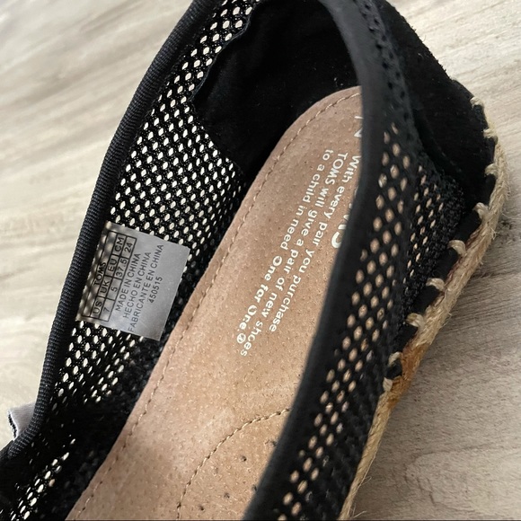 TOMS Classic Black Mesh - Picture 5 of 9
